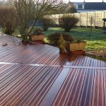 Terrasse en Merbau huilé