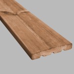 Douglas bombé autoclavé marron